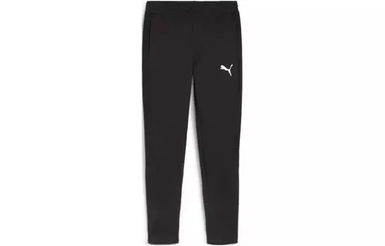 Трикотажные спортивные штаны Evo Stripe для мужчин, черные Puma, черный