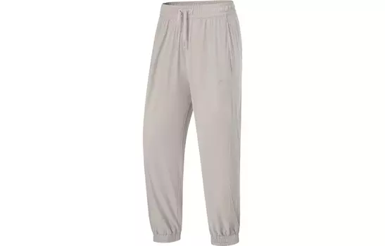 Трикотажные спортивные штаны Fitness Series женские серые Lining