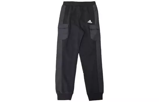 Трикотажные спортивные штаны GS Adidas, черный