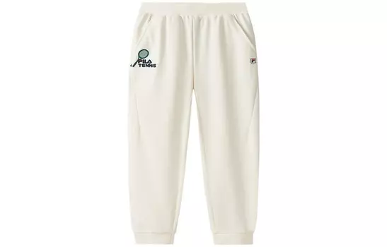Трикотажные спортивные штаны GS Fila Kids, цвет Coconut Milk White