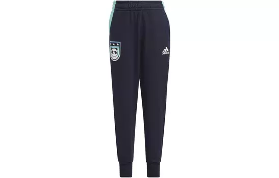 Трикотажные спортивные штаны Kids Easy Green Adidas, зеленый