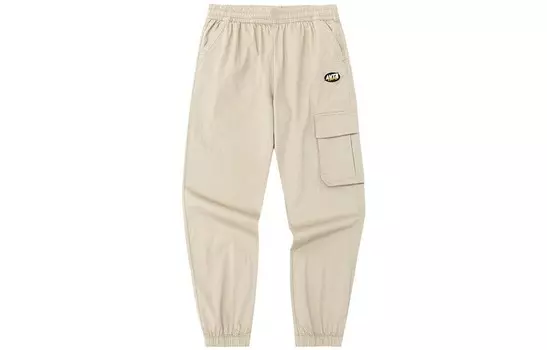 Трикотажные спортивные штаны Life Collection для мужчин цвета хаки Anta, хаки