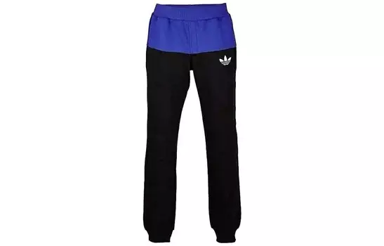 Трикотажные спортивные штаны мужские черные Adidas, черный