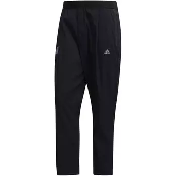 Трикотажные спортивные штаны мужские черные Adidas, черный