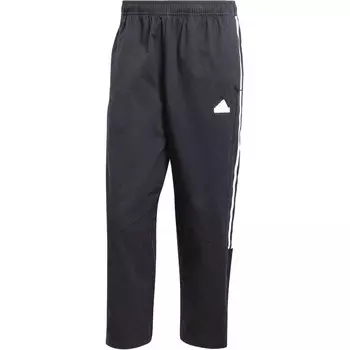 Трикотажные спортивные штаны мужские черные Adidas, черный