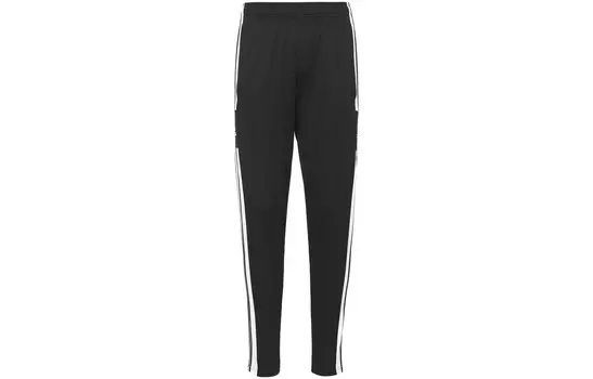 Трикотажные спортивные штаны мужские черные Adidas, черный