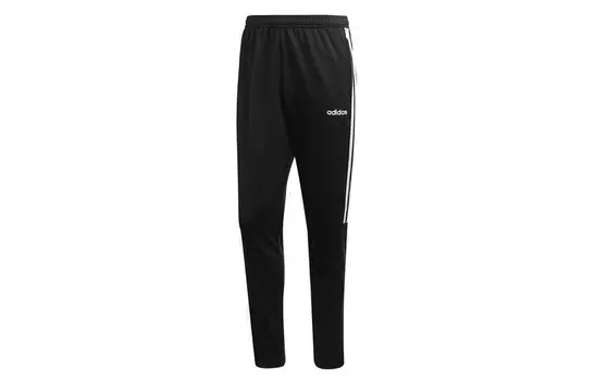 Трикотажные спортивные штаны мужские черные Adidas, черный