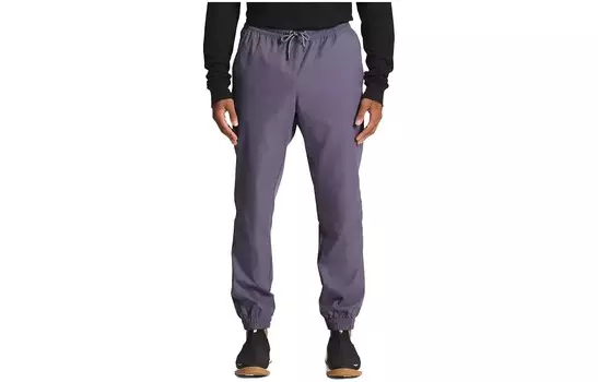 Трикотажные спортивные штаны мужские фиолетовые The North Face, фиолетовый