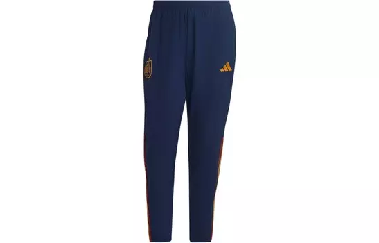 Трикотажные спортивные штаны мужские синие Adidas, синий