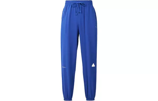 Трикотажные спортивные штаны мужские синие Adidas, синий