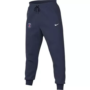 Трикотажные спортивные штаны мужские темно-синие Nike, синий