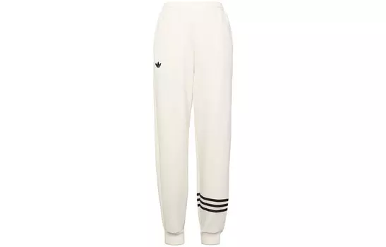 Трикотажные спортивные штаны серии ADICOLOR женские, цвет белый Adidas Originals