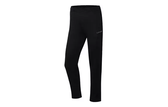 Трикотажные спортивные штаны Training Series женские черные плотные Lining