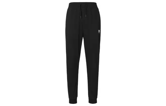 Трикотажные спортивные штаны унисекс черные Adidas, черный
