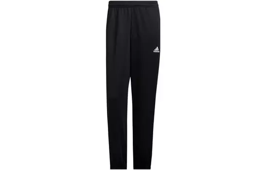 Трикотажные спортивные штаны унисекс черные Adidas, черный