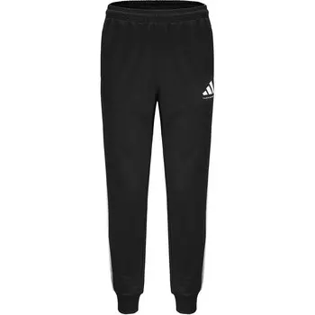 Трикотажные спортивные штаны унисекс черные Adidas, черный