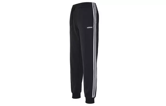 Трикотажные спортивные штаны женские черные Adidas