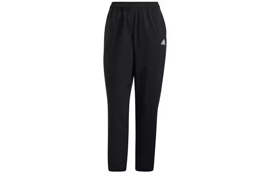 Трикотажные спортивные штаны женские черные Adidas