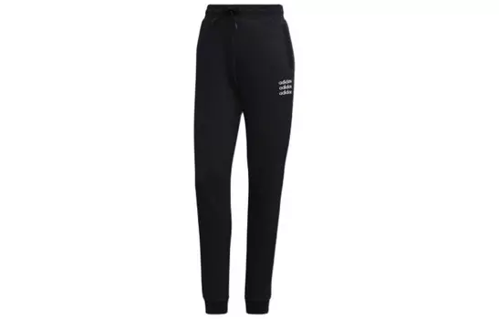 Трикотажные спортивные штаны женские черные Adidas Neo