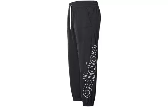 Трикотажные спортивные штаны женские черные Adidas Neo