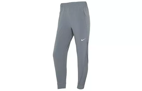 Трикотажные спортивные штаны женские серые Nike