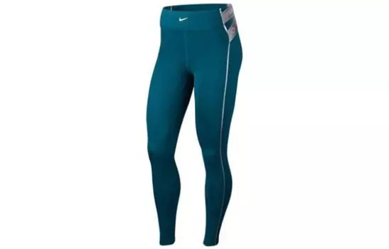 Трикотажные спортивные штаны женские синие Nike
