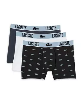 Трикотажные трусы Lacoste, 3 шт, мультиколор