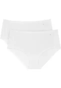 Triumph Maxislip "Smart Natural Maxi EX 2P" (2 шт.), трусики простые и мягкие, трусики, белый