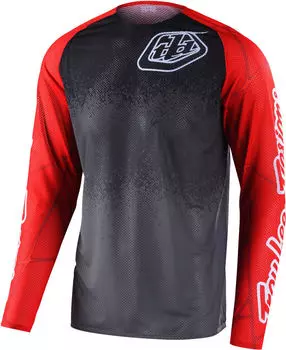 Джерси Troy Lee Designs SE Pro Air Webstar Мотокросс, черно-красные
