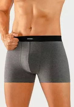 Трусики 3 PACK Bruno Banani, цвет bedruckt schwarz grau meliert