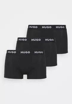 Трусики 3 PACK HUGO, цвет black
