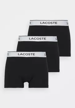 Трусики 3 PACK Lacoste, цвет black