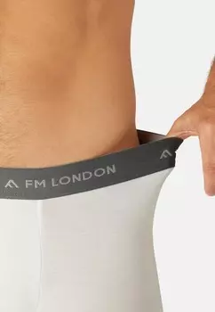 Трусики 3 PACK TECHNICAL LONGLINE FM London, серый