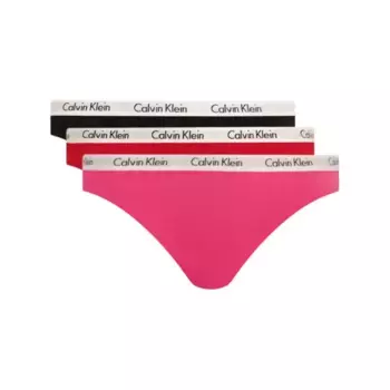 Трусики 3 шт. 3 шт. Calvin Klein, черный
