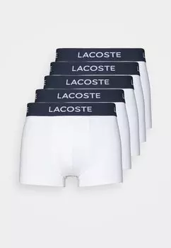 Трусики 5 PACK Lacoste, цвет white