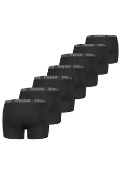 Трусики 7 PACK Puma, цвет black