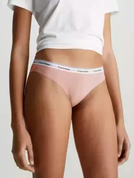 Трусики бикини Calvin Klein Underwear "BIKINI (LOW-RISE)", с логотипом на поясе, цвет Subdued