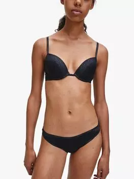 Трусики бикини Flirty Calvin Klein, черные