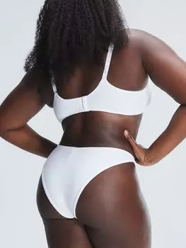 Трусики бикини Savage X Fenty Cotton Essentials String, цвет Angel White