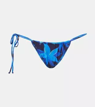 Трусики бикини стринги Same, Blue Tropical