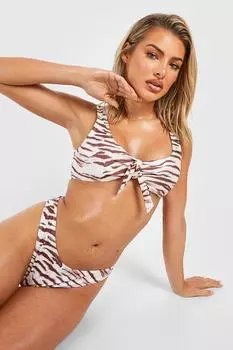 Трусики бикини Tiger Boomerang boohoo, белый
