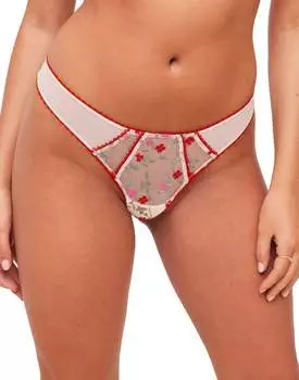 Трусики бикини женские Rosa Adore Me, цвет blooming vines emb c06