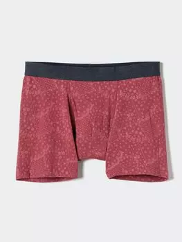 Трусики-Боксеры из хлопка в стиле пэчворк Uniqlo, красный