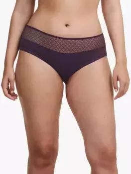 Трусики Chantelle Norah Chic Soft Feel Shorty, цвет aubergine