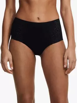 Трусики Chantelle Norah Comfort с высокой талией, черные