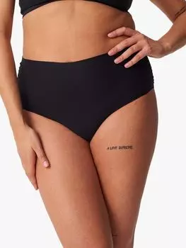 Трусики Chantelle Soft Stretch с высокой талией, черные