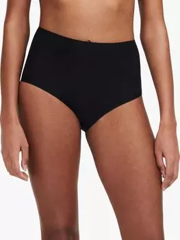 Трусики Chantelle Soft Stretch с высокой талией, черные
