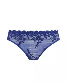Трусики Embrace Lace из кружева и тюля Wacoal, синий