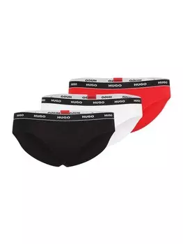 Трусики HUGO, цвет Red/Black/White