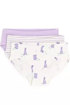 Трусики из хлопкового джерси Arket, белый